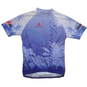 Iron Man Triathlon Jersey Women‎ XL Kona Hawaii World Championship Full Zip